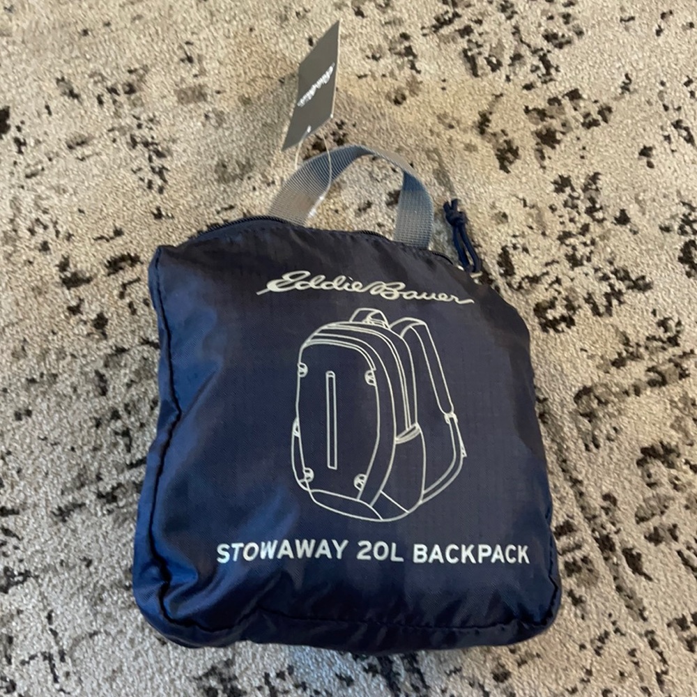 Eddie Bauer Stowaway Backpack - NWT